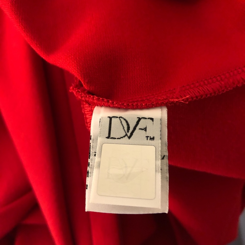 NWT Diane Von Furstenberg Saturn Dress (Red Hot)